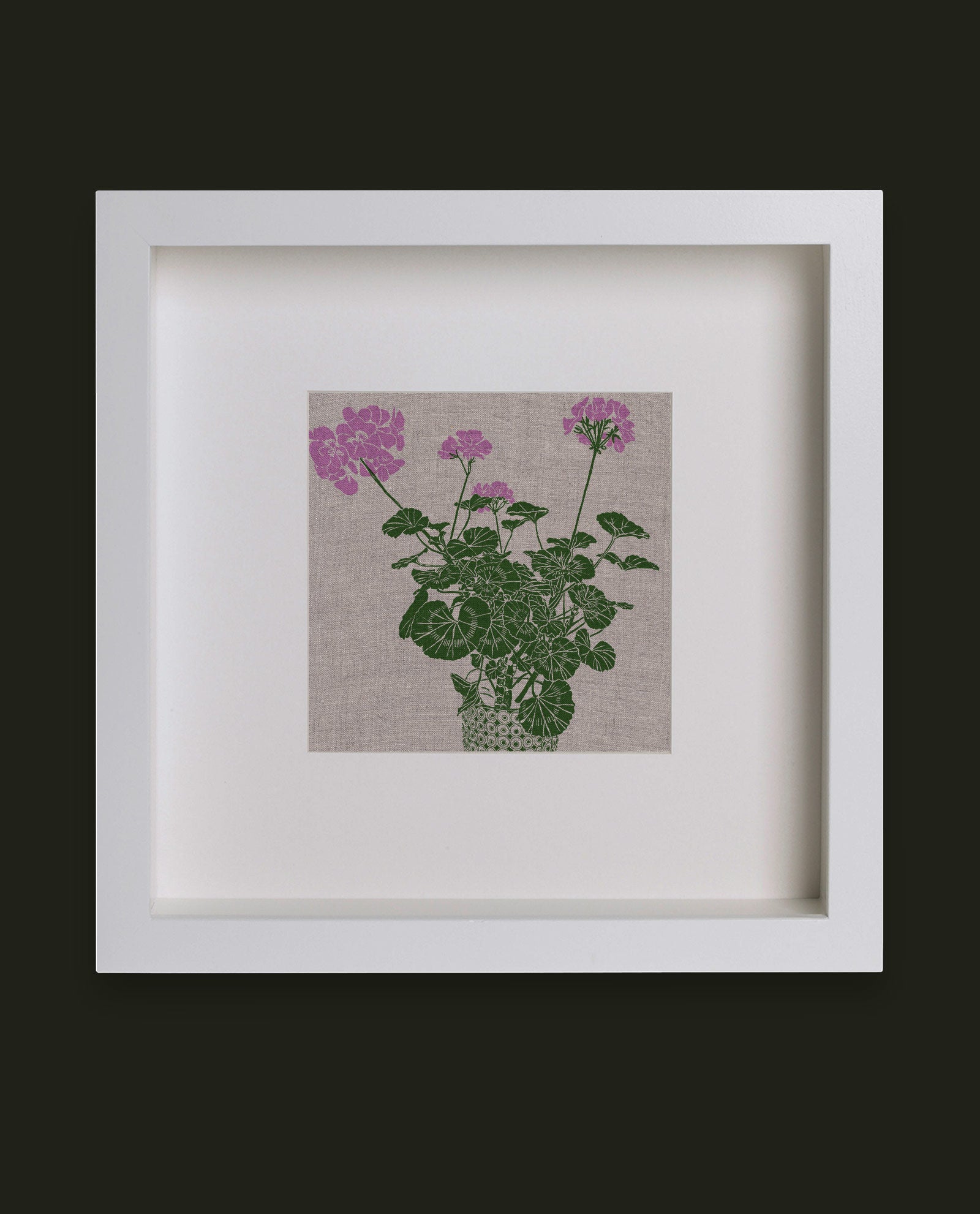 Potted Geranium